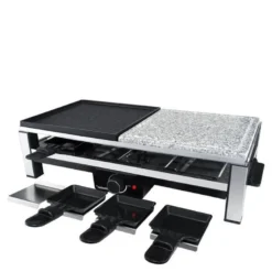Raclette RC108 2000W svart/stål