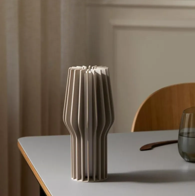 Radiant LED lampe 25 cm pearl beige