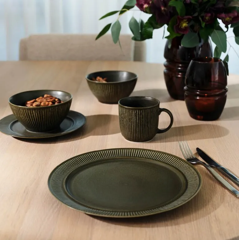 Ravn tallerken 27 cm grønn