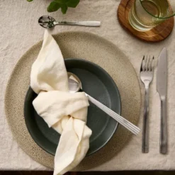 RAW bestikksett 24 deler stål