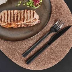 RAW bestikksett steak 8 deler svart