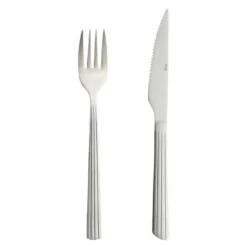 RAW grill bestikksett 8 deler matt stål