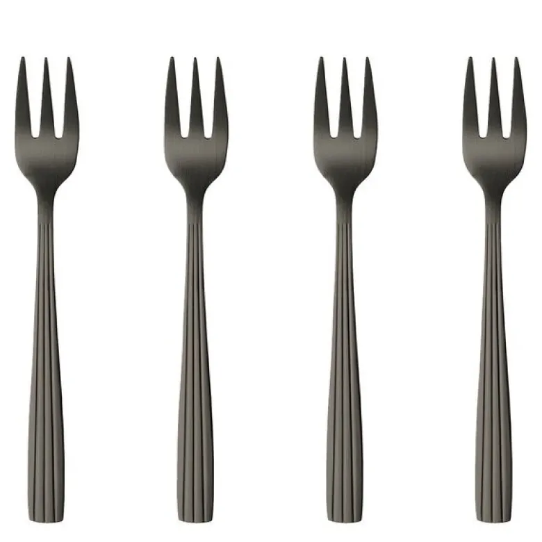 RAW kakegaffel 4 stk matte black