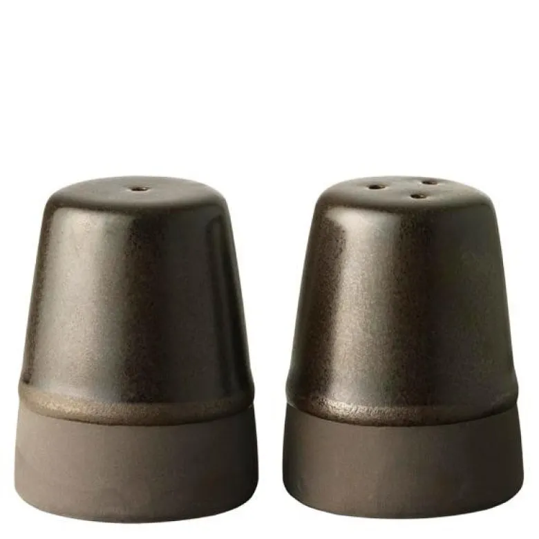 RAW Metallic Brown salt/pepper set