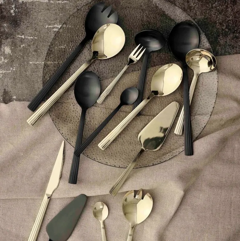 RAW saus/potetsett 2 deler matte black