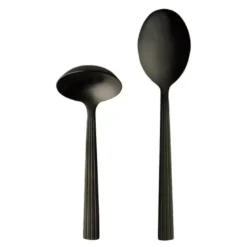 RAW saus/potetsett 2 deler matte black
