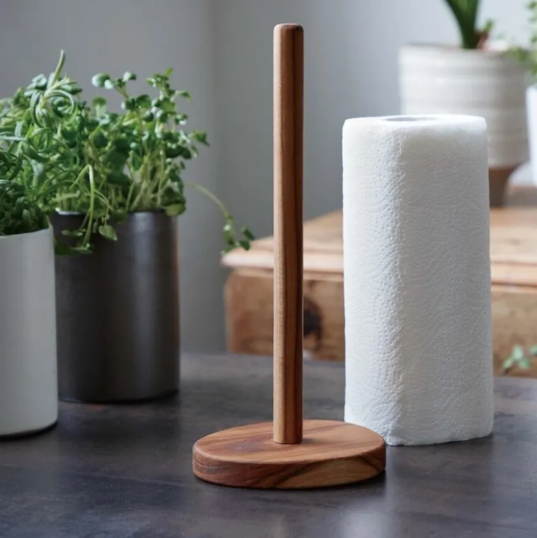 RAW Teak kjøkkenrullholder 30,6 cm