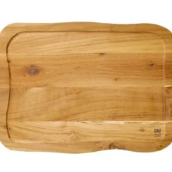 RAW Teak skjærebrett m/saftrille 45x33x2 cm