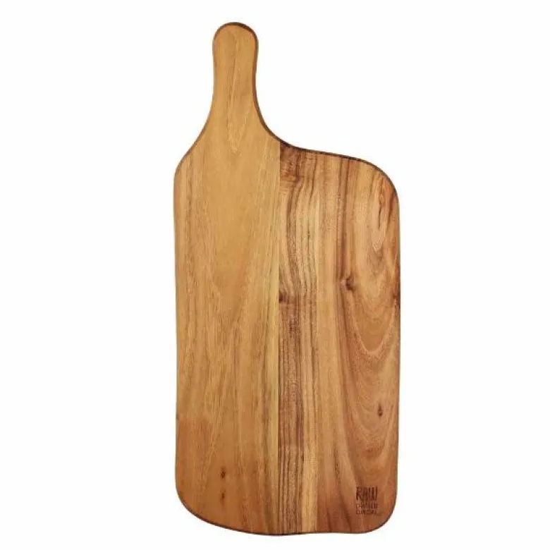 RAW Teak skjærebrett 43x19 cm