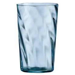 RAW Unique optic highball glass 45 cl light blue