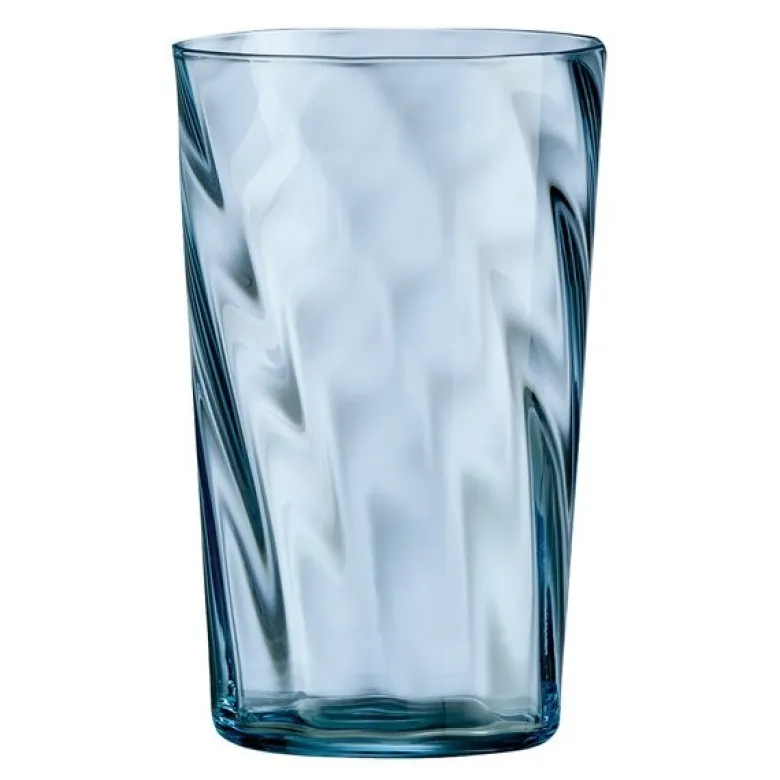 RAW Unique optic highball glass 45 cl light blue