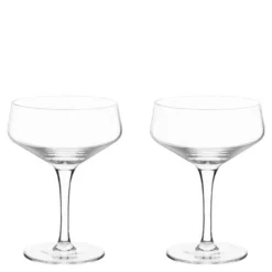 Raye vinklet cocktailglass i krystall 21 cl 2 stk