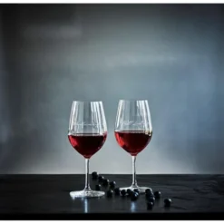 Rødvinsglass 62 cl pust livet er nå