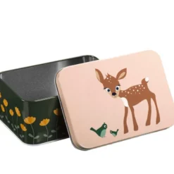 Rådyr matboks 6x10x14 cm grønn