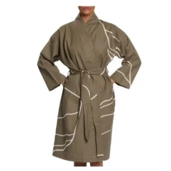 Reconnect badekåpe M/L leire