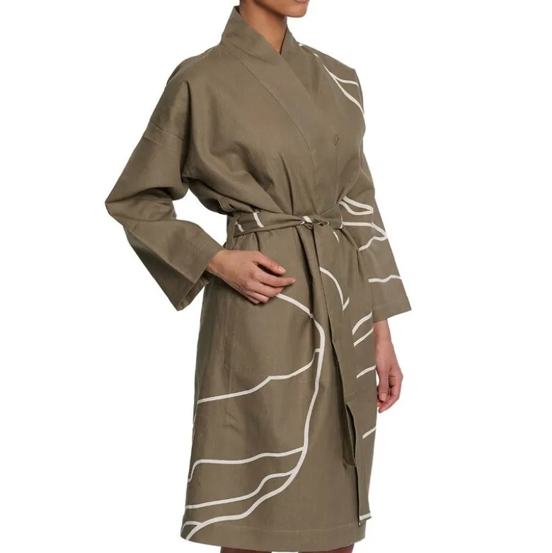 Reconnect badekåpe M/L leire