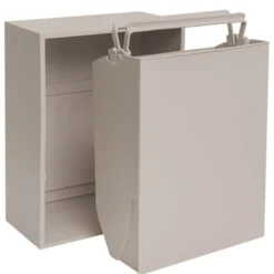 Recycling kildesorteringsboks 30x15x40 cm Silver Cloud Grey
