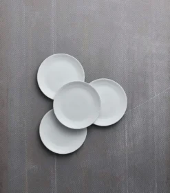Relief desserttallerken 20 cm 4 stk