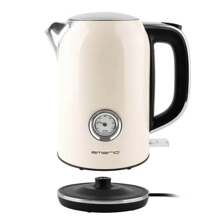 Retro vannkoker 1,7L beige