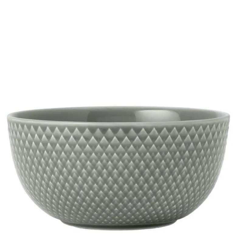 Rhombe Earth skål 13 cm moss
