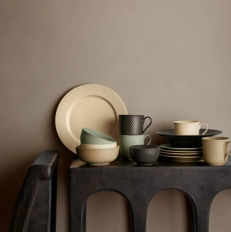 Rhombe Earth skål 11 cm slate