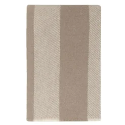 Ringstind ullpledd 120x180 cm beige