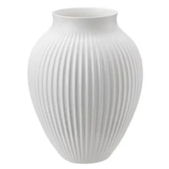 Ripple vase 27 cm hvit