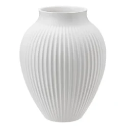 Ripple vase 20 cm hvit