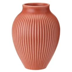 Ripple vase 20 cm korall
