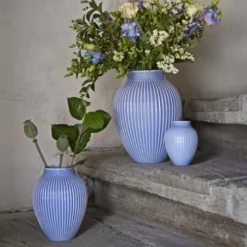 Ripple vase 20 cm lavendel