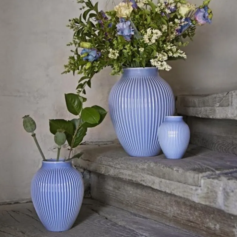 Ripple vase 27 cm lavendel