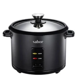Riskoker 1,5L svart
