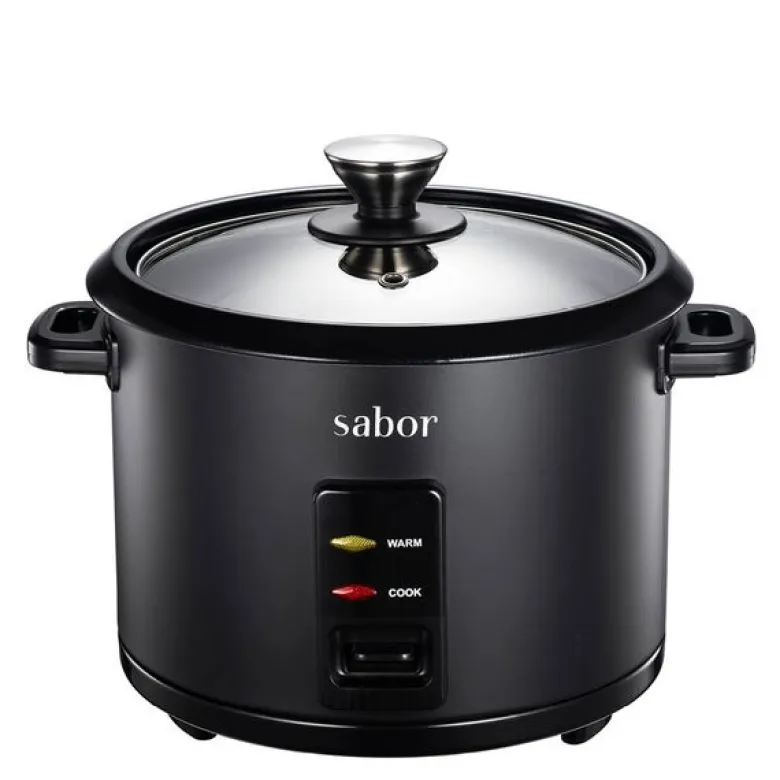 Riskoker 1,5L svart