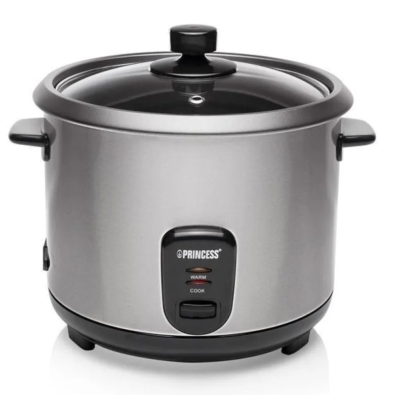 Riskoker 1,8L 700W rustfritt stål