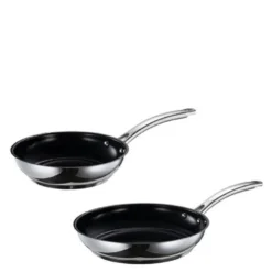 Rix stekepanne sett 2 deler 22+28 cm svart