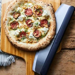Rocker Blade pizzakutter 38 cm stål/svart
