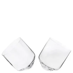 Rolling whiskyglass i krystall 36 cl 2 stk