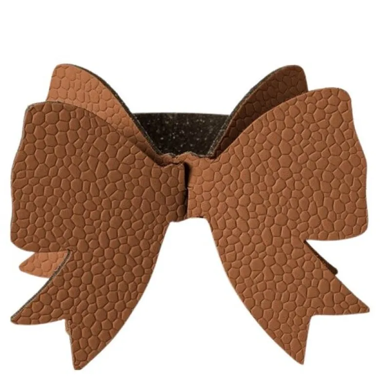 Rosett serviettring 6 cm brun