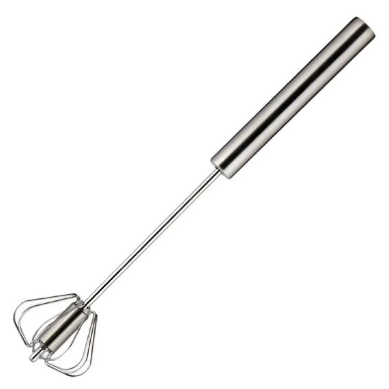 Roterende visp 30 cm stål