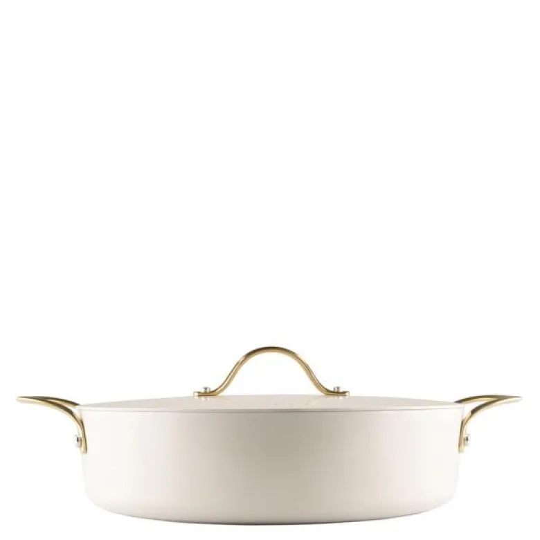 Royal Pearl gryte med lokk 4,1L hvit