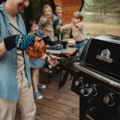Royal 340 Shadow gassgrill med sidobrenner