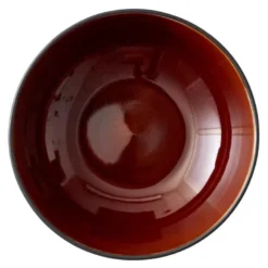 Salatskål 30 cm svart/amber