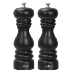 Salt & pepper sett 15 cm matt svart