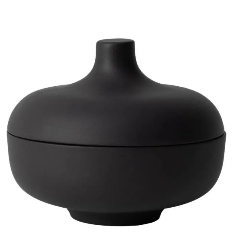 Sand Secrets skål 12 cm black clay