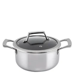 Santo gryte m/lokk 2,2L belegg stål/svart