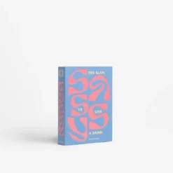 Sassy smykkeskrin 19,4x15 cm blå/rosa