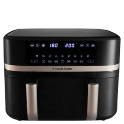 Satisfry Airfryer med dobbel kurv 27680-56 9L