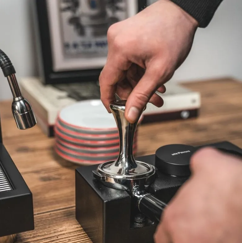 Semi-Pro tamper stål