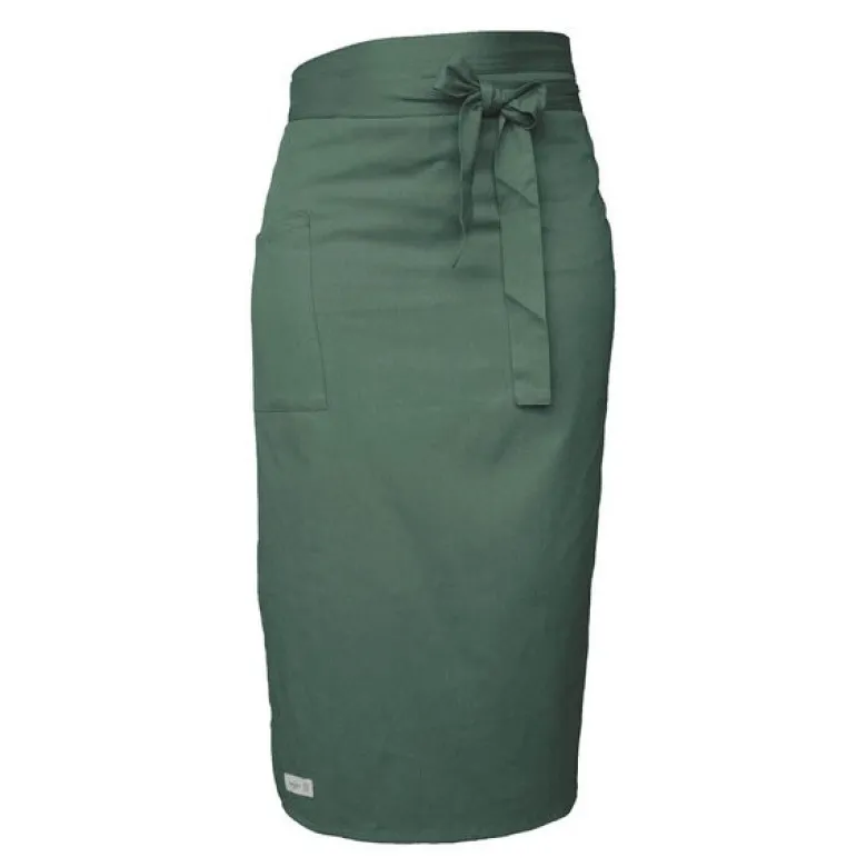 Serveringsforkle 100x83 cm dark green