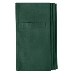 Serviett i bomull 20x20 cm 4 stk dark green